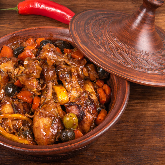 Moroccan tajine