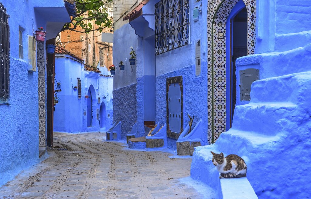 streets in morocco